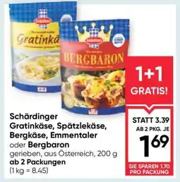 Maximarkt Schärdinger Gratin- oder Bergbaron Angebot