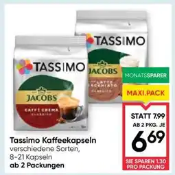 Maximarkt Tassimo Kaffeekapseln Angebot