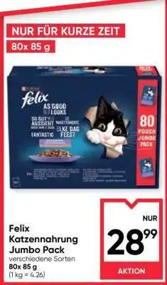 Maximarkt Felix Katzennahrung Jumbo Pack Angebot