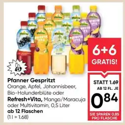 Maximarkt Pfanner Gespritzt Angebot