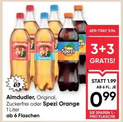 Maximarkt Almdudler Original, Zuckerfrei oder Spezi Orange Angebot