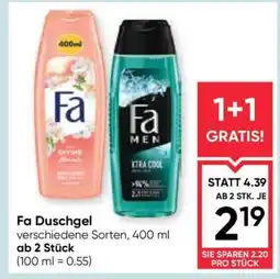 Maximarkt FA DUSCHGEL Angebot