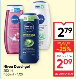 Maximarkt Nivea Duschgel Angebot