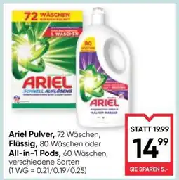 Maximarkt Ariel Pulver Angebot