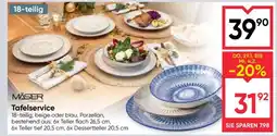 Maximarkt Tafelservice Angebot