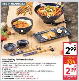 Maximarkt Ramen-Bowl Angebot