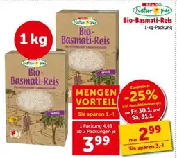 Interspar Bio-Basmati-Reis Angebot