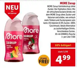 Interspar MORE Zerup Angebot