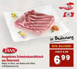 Interspar ausgelöstes Schweinsbauchfleisch aus Österreich Angebot