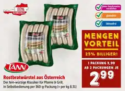 Interspar Rostbratwürstel aus Österreich Angebot