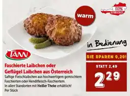 Interspar Faschierte Laibchen oder Geflügel Laibchen aus Österreich Angebot