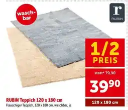 Interspar RUBIN Teppich 120 x 180 cm Angebot