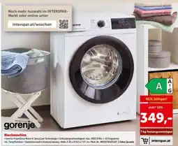 Interspar gorenje Angebot