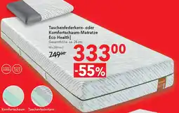 Matratzen Concord Taschenfederkern- oder Komfortschaum-Matratze Angebot