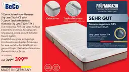 Matratzen Concord 7-Zonen Kaltschaum-Matratze Sky LatexTouch KS oder 7-Zonen Taschenfederkern- Matratze Sky LatexTouch TFK Angebot