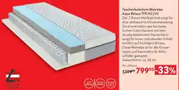 Matratzen Concord Taschenfederkern-Matratze Aqua Relaxx TFK H2 | H3 Angebot