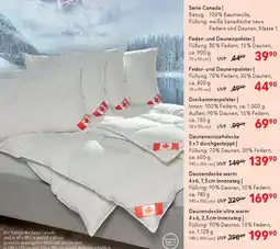 Matratzen Concord Serie Canada Feder- und Daunenpolster Angebot