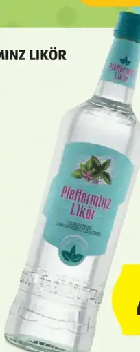 Hofer Pfefferminz Likör Angebot