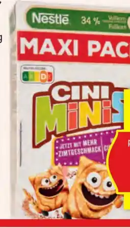 Hofer Nestlé Cerealien Angebot