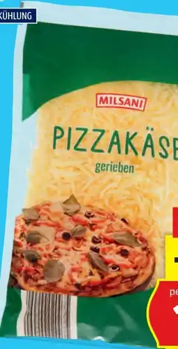 Hofer Milsani Pizzakäse Gerieben Angebot