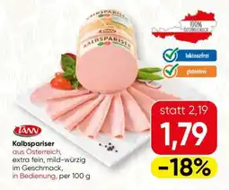 Spar Kalbspariser Angebot