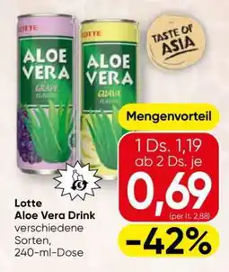 Spar Lotte Aloe Vera Drink Angebot