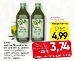 Spar SPAR Natives Olivenöl extra Angebot