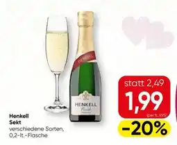 Spar Henkell Sekt Angebot