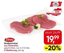 Eurospar RINDSSCHNITZEL Angebot