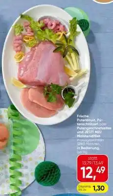 Spar Frische Putenbrust, Putenschnitzel oder Putengeschnetzeltes und JETZT NEU Maishendelfilet Angebot