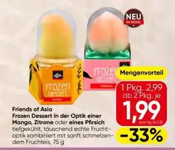 Spar Friends of Asia frozen Dessert Angebot