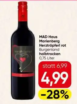 Spar MAD Haus Marienberg Herztröpferl rot Angebot
