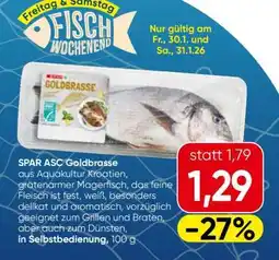 Eurospar SPAR ASC Goldbrasse Angebot