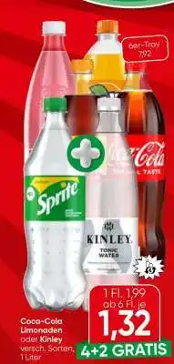 Eurospar Coca-Cola Limonaden oder Kinley Angebot