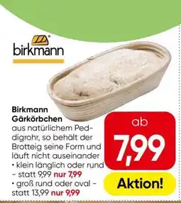 Eurospar Birkman Gärkörbchen Angebot