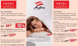 Matratzen Concord Serie Zirbe Mono-Steppbett Angebot