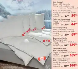 Matratzen Concord Serie Canada Daunendecke ultra warm Angebot