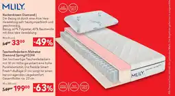 Matratzen Concord Taschenfederkern-Matratze Diamond Spring H3|H4 Angebot