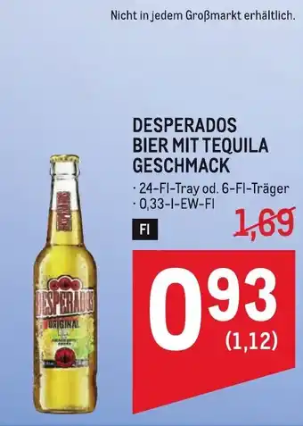 Metro Desperados bier mit tequila geschmack Angebot