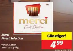 Nah&Frisch Merci Finest Selection Angebot