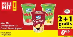 Nah&Frisch Nöm Mix Fruchtjoghurt oder Cremix Dessertjoghurt Angebot