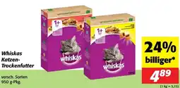 Nah&Frisch Whiskas Katzen-trockenfutter Angebot