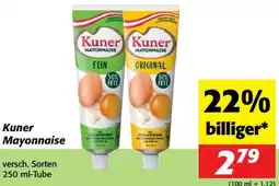 Nah&Frisch Kuner Mayonnaise Angebot