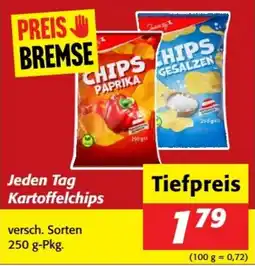 Nah&Frisch Jeden Tag Kartoffelchips Angebot