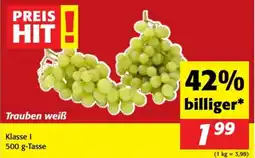 Nah&Frisch Trauben weiß Angebot
