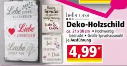 Norma Deko-Holzschild Angebot