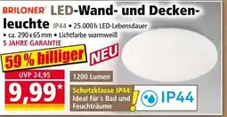 Norma BRILONER LED-Wand- und Decken- leuchte Angebot