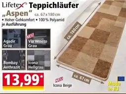 Norma Lifetex Teppichläufer Aspen Angebot