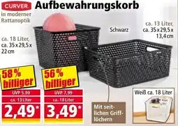 Norma CURVER Aufbewahrungskorb Angebot