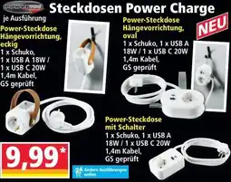 Norma Steckdosen Power Charge Angebot
